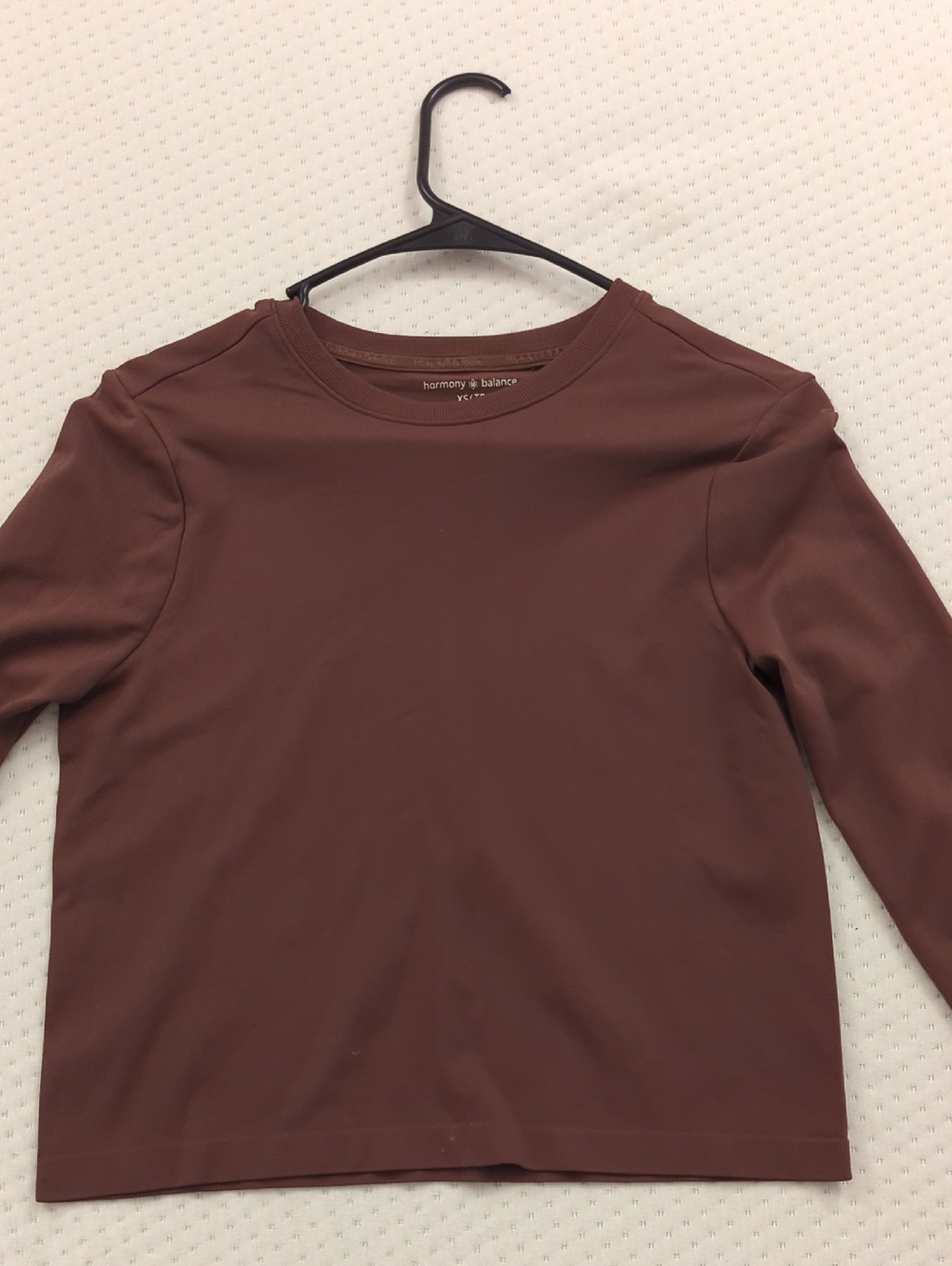 harmony & balance Women’s Long Sleeve Tee - Brown